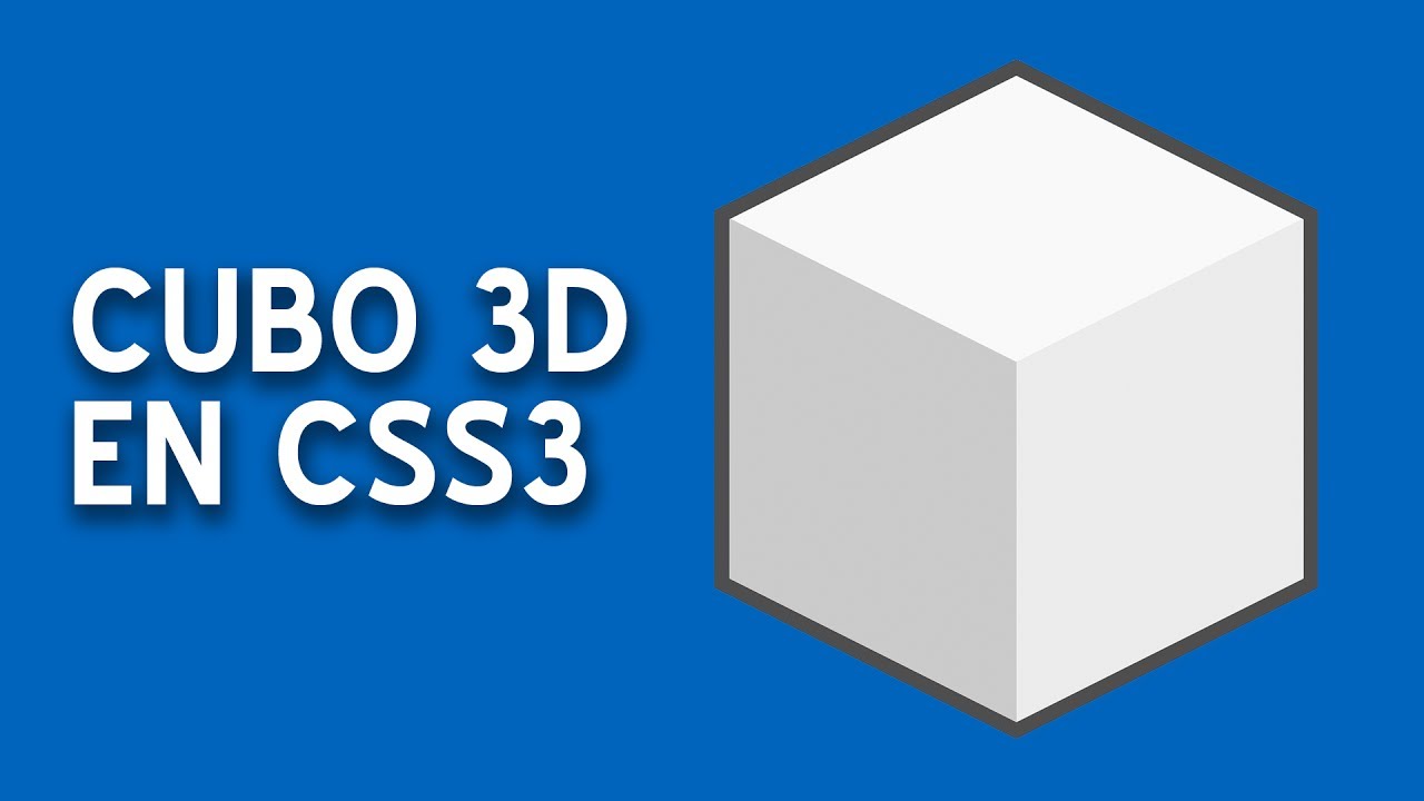 Como Hacer Un Cubo En 3d 10. Cómo hacer un cubo 3D | Curso de CSS3 - YouTube