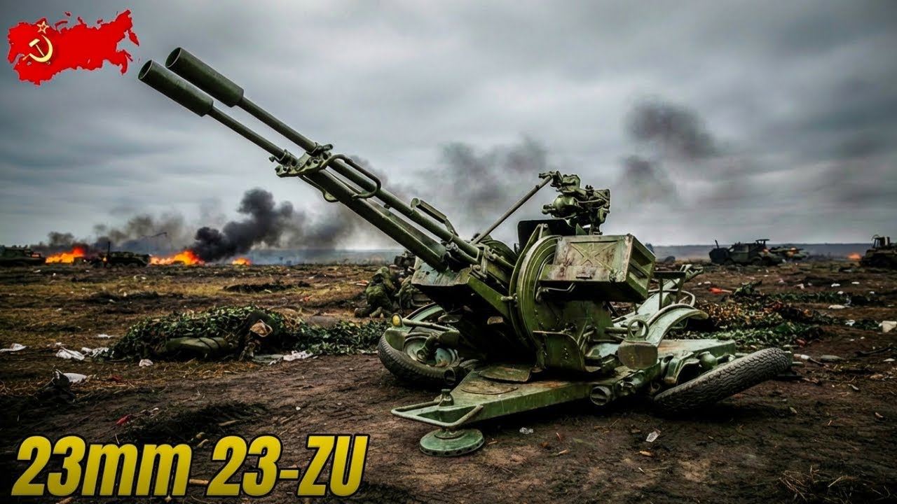 Внутри 23-мм пушки ЗУ-23 времен холодной войны — почему Советский Союз использовал орудия калибра...