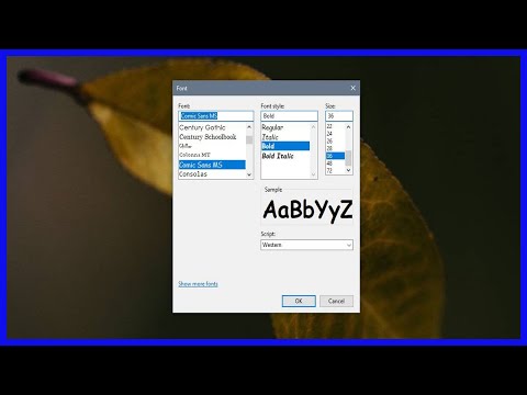 Video: Hvordan øger jeg skriftstørrelsen i Notepad ++? Video: Hvordan øger jeg skriftstørrelsen i Notepad ++?