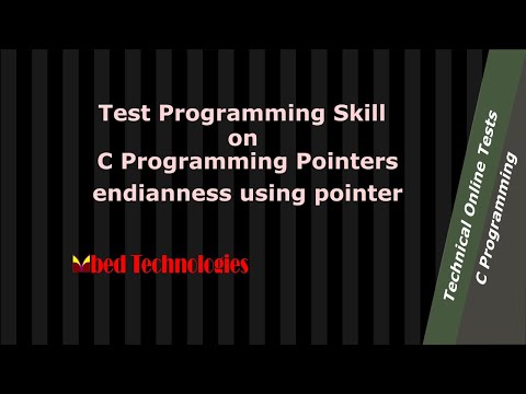 A C Programming question on endianness using pointer