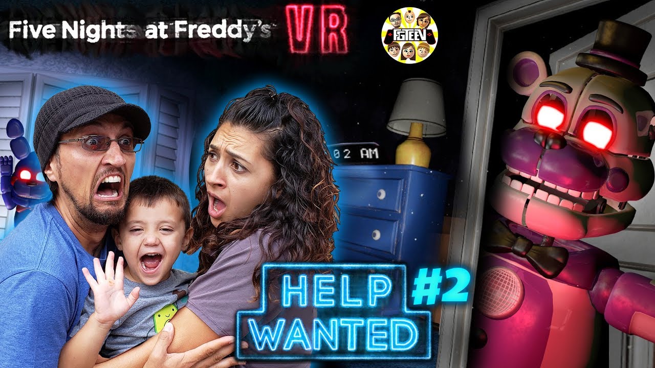 Five Nights At Freddy S Help Wanted 2 Mom Plays We Glitched The Game Fgteev Fnaf Real Life Youtube - playing fortnite roblox at same time fgteev scary elevator monster mashup w bendy fnaf neighbor