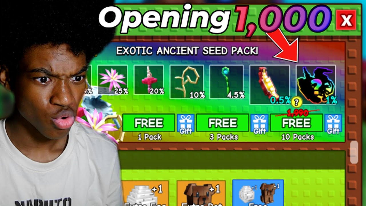 Grow a Garden, But...I Opened over 100 Exotic Ancient Seed Packs!