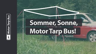 qeedo Motor Tarp Bus (2020) - Das Sonnensegel 🌞 für Campingbus & Wohnwagen  Teaser 