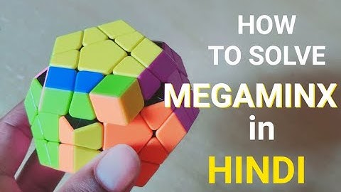 HOW TO SOLVE MEGAMINX CUBE IN HINDI | सीखे MEGAMINX कैसे हल करते है