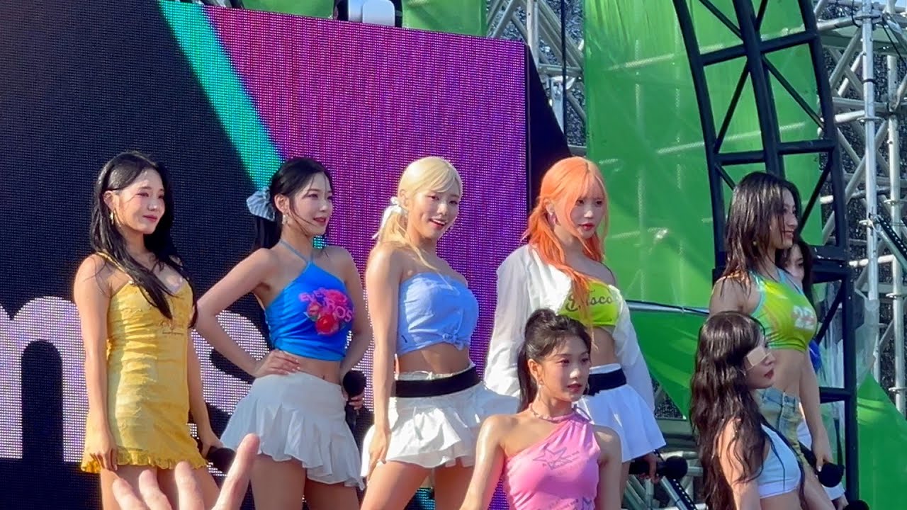 [4K] 2024.08.03 인천 워터밤 프로미스나인 무대 풀영상 [프로미스나인]