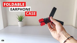 3D Printed Foldable Earphone Case Earphone Holder