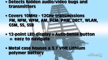 Aaronia Bug Finder Overview