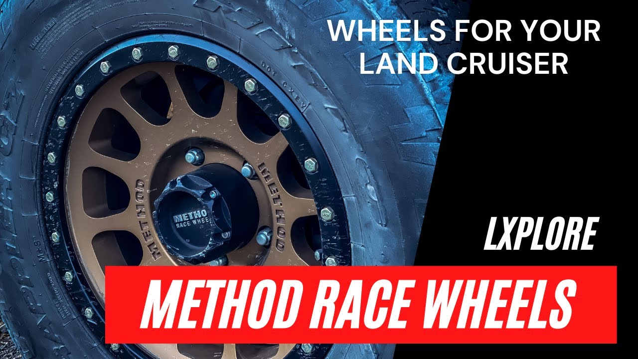 Steps to take when mounting Method Wheels 100serieslandcruiser lx470