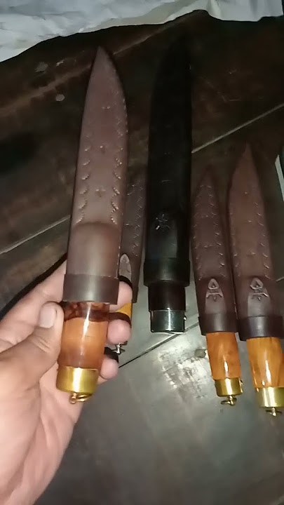 Ready belati lokal berbagai macam ukuran
