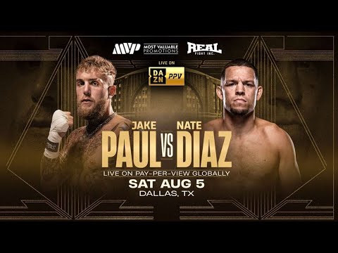 JAKE PAUL VS NATE DIAZ LIVE REACTION & BOXING FIGHT COMPANION STREAM!