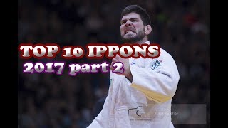 TOP 10 IPPONS 2017| part 2| JUDO VINES