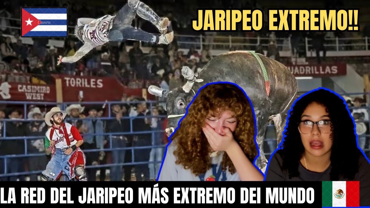 CUBANAS REACCIONAN a NO PENSARON QUE FUERAN TOROS TAN GRANDES Jaripeo Extremo [REACCIÓN Sun Y Moon ]