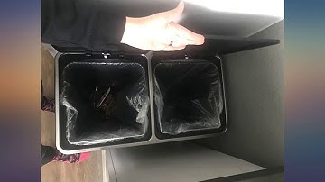 SONGMICS 16 Gallon Step Trash Can, Double Recycle Pedal Bin, 2 x 30L Garbage Bin review
