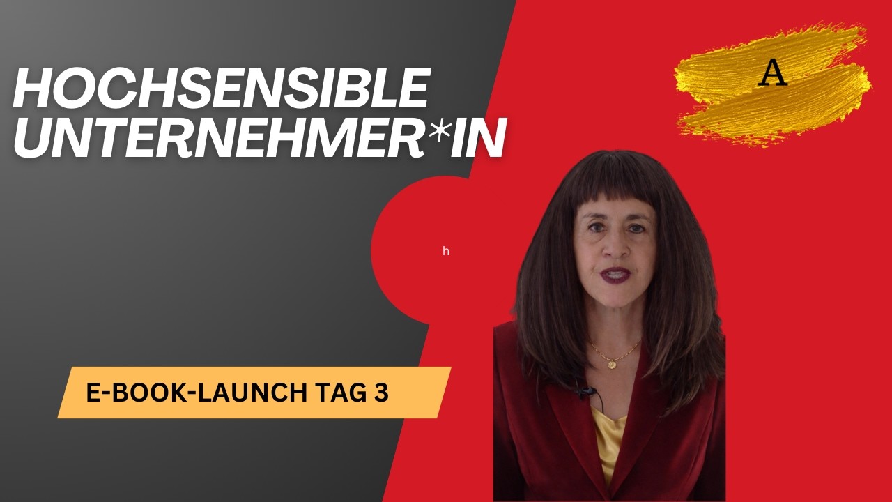 Buch-Launch Tag 3: Wie Hochsensible als CEO agieren und wie sie anderen CEO helfen