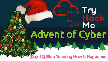 Advent of Cyber 3 (2021) | Blue Teaming - Malware Analysis | [Day 22] How It Happened | Ep - 22