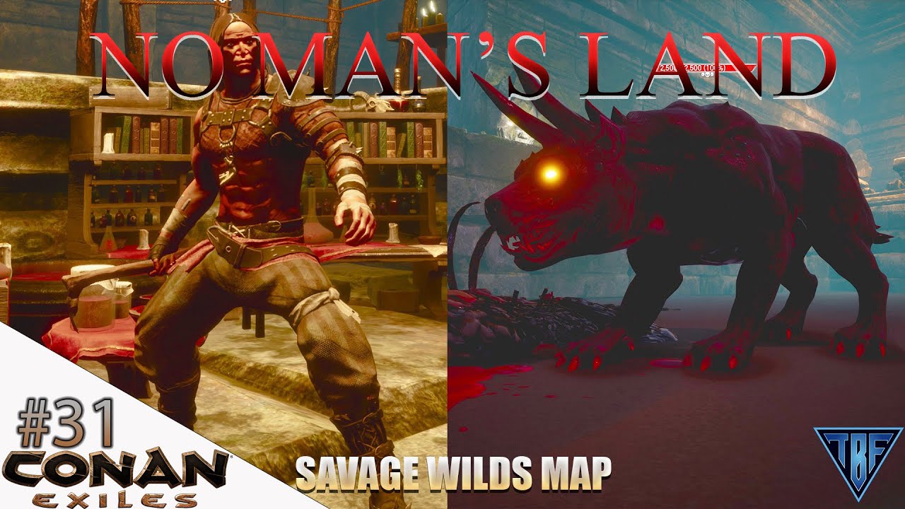 The Final Dungeon in No Man's Land is amazing! Conan Exiles - Savage Wilds Map E31