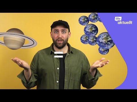 Video: Hur stor är saturnus?