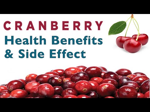 Cranberry Health Benefits and Side Effect || Cranberry Juice Benefits