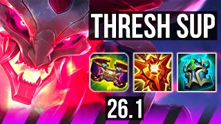 THRESH &amp; Yunara vs BLITZCRANK &amp; Lucian (SUP) | 5k gold comeback | EUW Grandmaster | 26.1