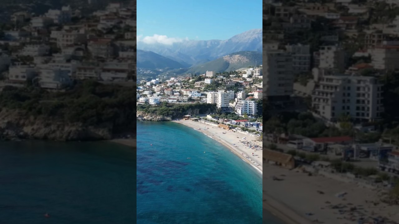 Himar&euml; Albania 🇦🇱  #albania #travel #drone #campervan #summer #himare