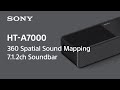 Sony SOUNDBAR家庭劇院組 HT-A7000+SA-SW3 product youtube thumbnail