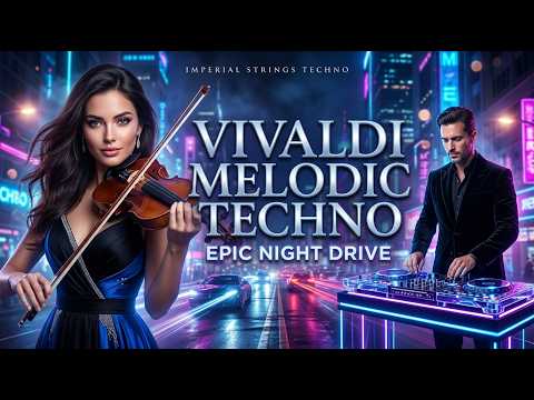 🎻 Vivaldi Melodic Techno 2026 | Epic Night Drive Through Neon Lights | Deep, Euphoric & Cinematic 🌃