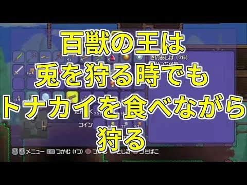 【MSSP切り抜き】テラリア第1期#006　百獣の王は兎を狩る時でもトナカイを食べながら狩る