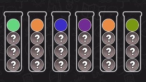 Ball Sort Puzzle Level 122 Solution