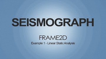Linear Static Analysis