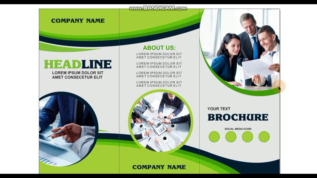 business-tri-fold-brochure-design-coreldraw-tutorial-youtube