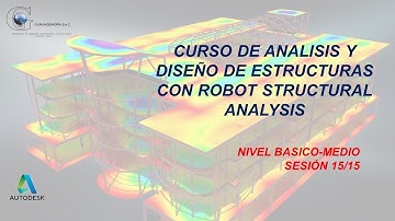 CURSO DE ANÁLISIS Y DISEÑO DE ESTRUCTURAS CON ROBOT STRUCTURAL ANALYSIS (15/16)