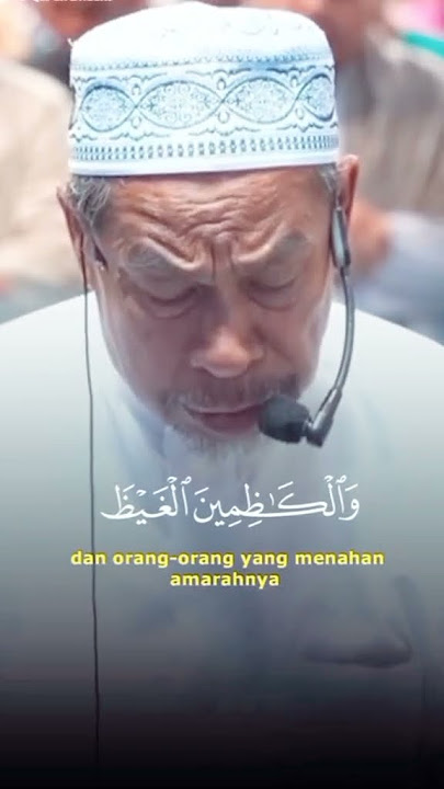 QS Ali ‘Imran Ayat 133 Hashim bin Said: Dan bersegeralah kamu kepada ampunan dari Tuhanmu