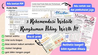 TOP 3 WEBSITE RANGKUMAN GRATIS TERBAIK DAN HEMAT WAKTU! - Tips & Trik Merangkum Persiapan Ulangan! screenshot 4