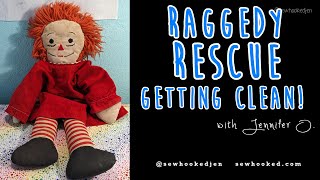 Raggedy Rescue: How I Clean my Raggedy Ann & Andy Rescue Rag Dolls screenshot 2
