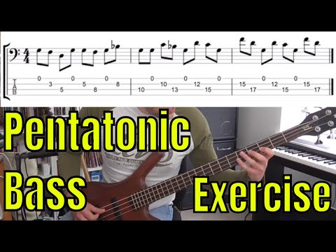 pentatonic-exercise-for-bass-guitar-with-tab---bass-practice-diary---7th-may-2019