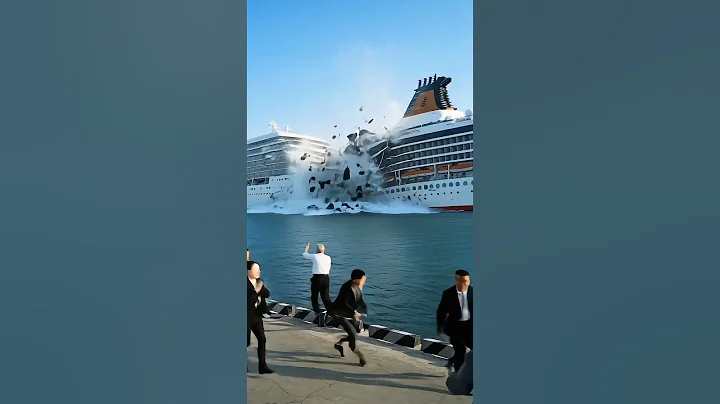 Two Cruise Ships Collide Near the Harbor!