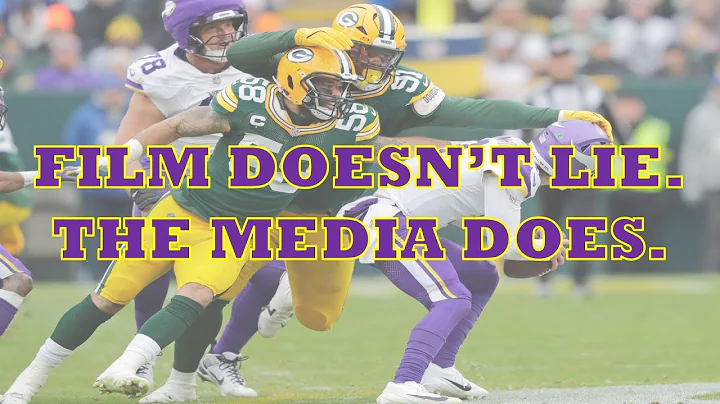 Film Doesn't Lie. The Media Does | JJ McCarthy Minnesota Vikings Breakdown vs. Green Bay