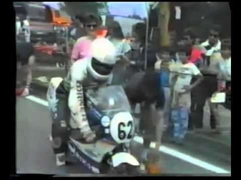 Hořice 1988 - závod 80ccm, roadracing