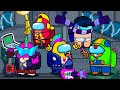 Bad Buzz, Max, Edgar, Leon, Poco (compilation #3) ◉ funny animation Brawl Stars in Among us