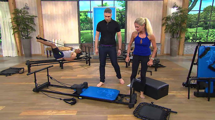 AeroPilates QVC Demonstration 356 & 358 Pilates 4 Cord Reformers