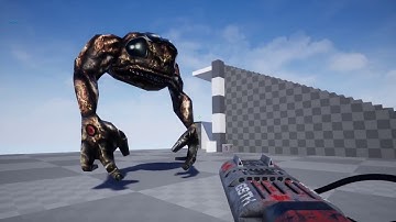 Unreal 1 UE4: Morph targets + Timelines | Weapons update