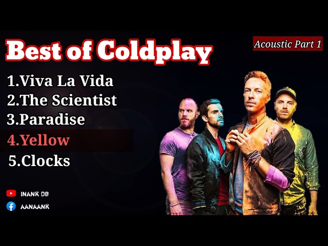 Best Of Coldplay part1 - inank db #coldplay class=