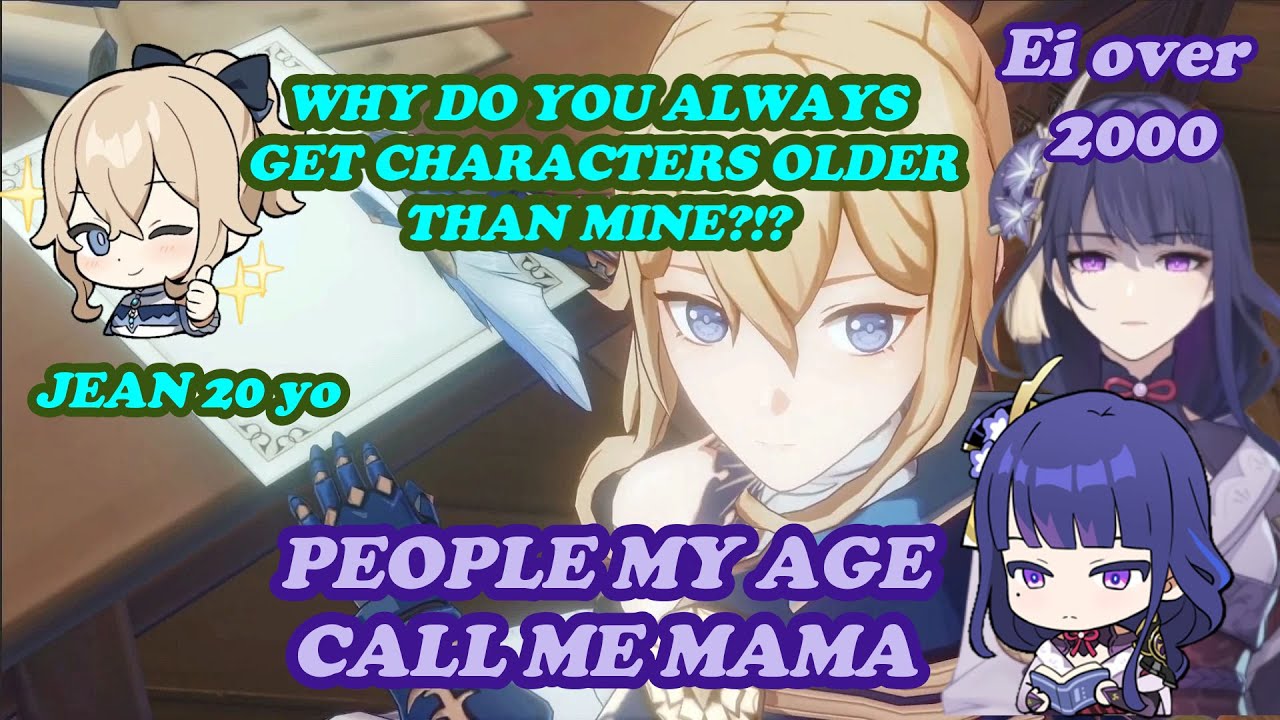 Jean's VA Saitou Chiwa asking Ei's VA Sawashiro Miyuki how to get a character older than hers[ENG]