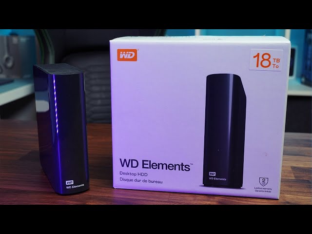 Test du disque dur externe WD Elements Desktop 18 To