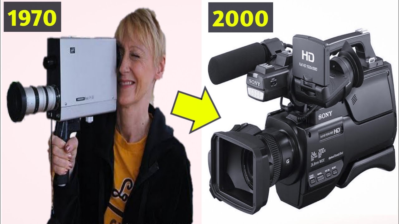 Update Evolution of video Cameras 1900 - 2021 | History Of Video camera, Camcorder Documentary
