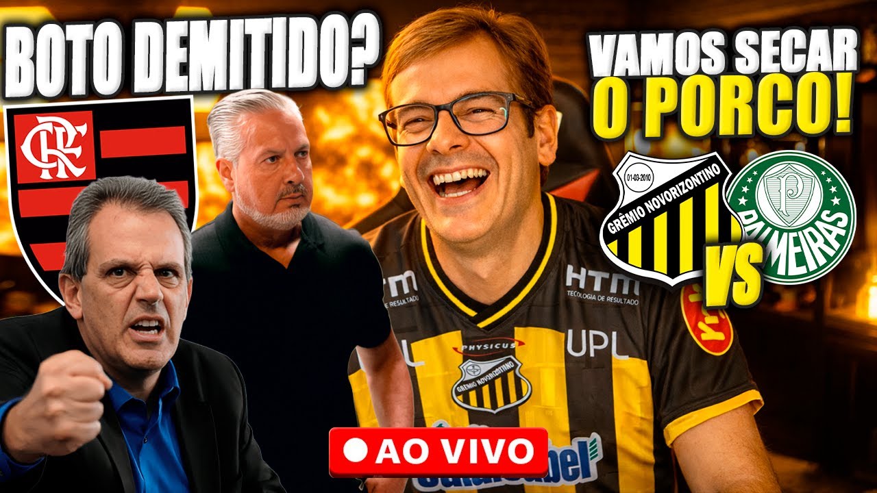 JOSÉ BOTO NA CORDA BAMBA! TORCIDA PEDE A SAÍDA DO DIRIGENTE! REACT PALMEIRAS X NOVORIZONTINO