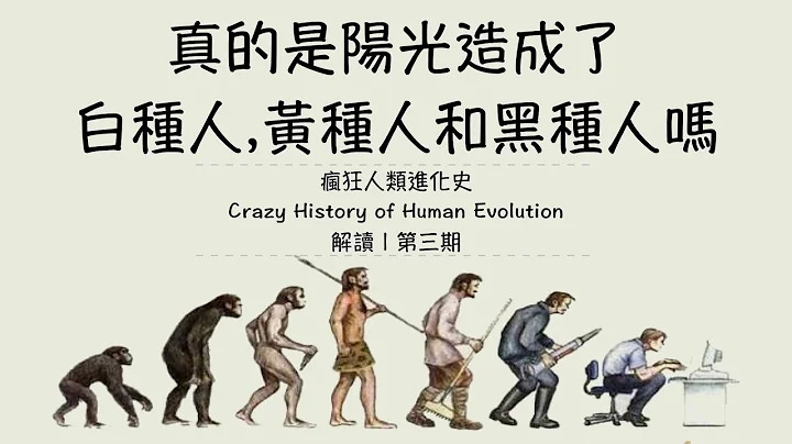 3/ 真的是阳光造成了白种人,黄种人和黑种人吗？| 解读【疯狂人类进化史 | Crazy History of Human Evolution】第三期 - 天天要闻