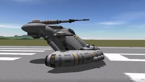 Making Stock Craft Hover in KSP - Star Wars Battle Droid Tank