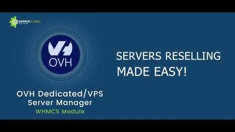 WGS OVH WHMCS Module   How to generate key in WHMCS OVH Server Reselling Module?
