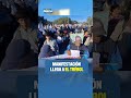 ⚠️ MANIFESTACIÓN LLEGA A EL TRÉBOL ⚠️